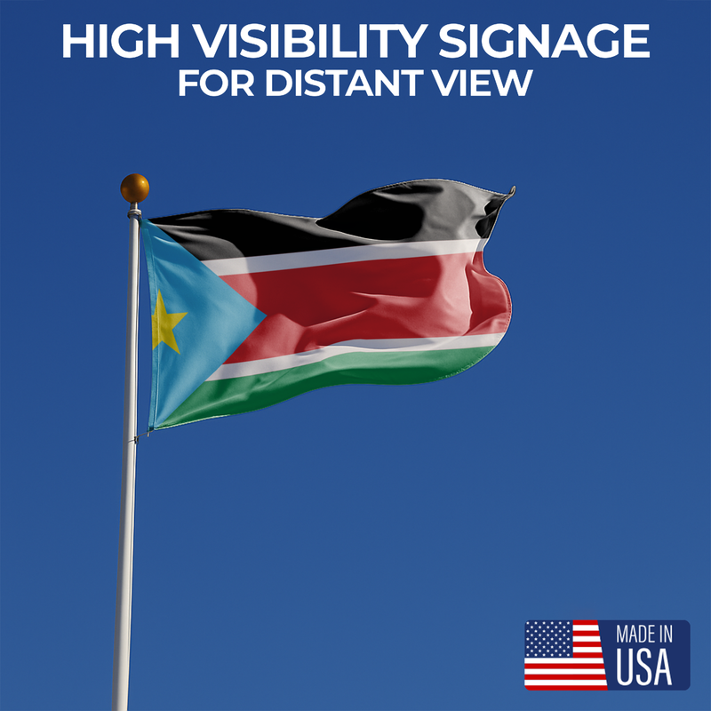 SOUTH SUDAN FLAG