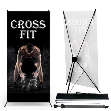 CROSS FIT X-BANNER