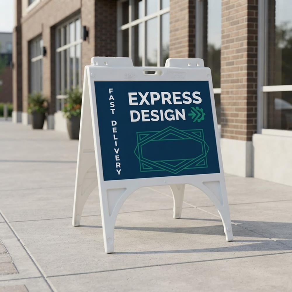 18"x24" Quik Sign Sidewalk A-Frame Sign