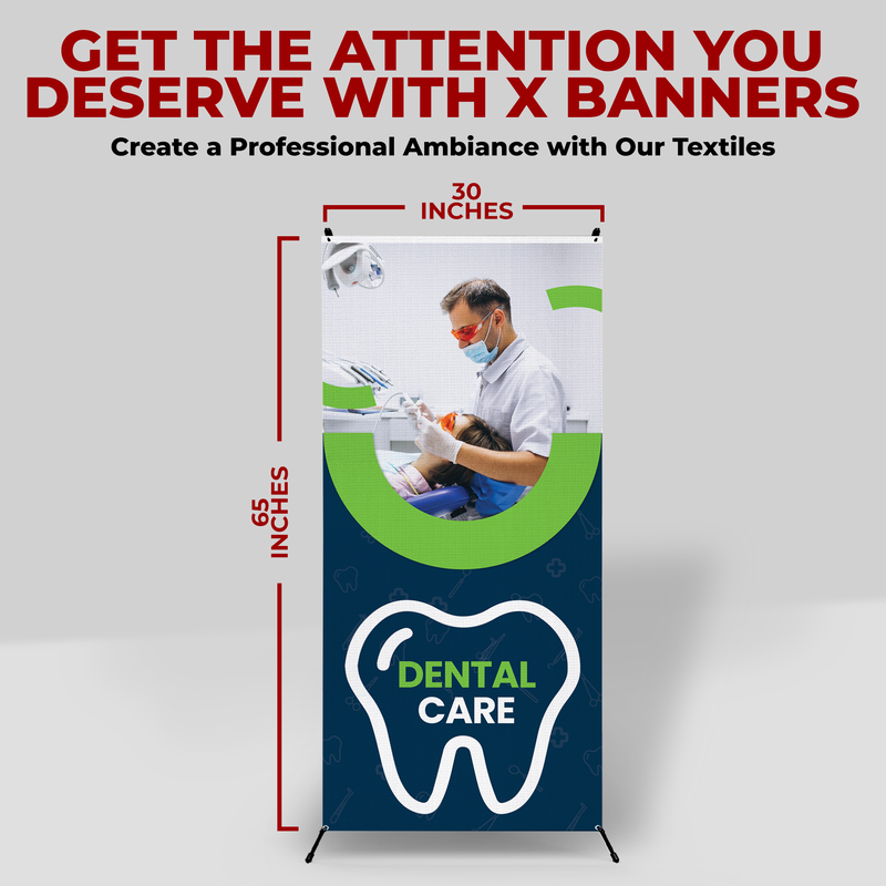 DENTAL CARE X-BANNER