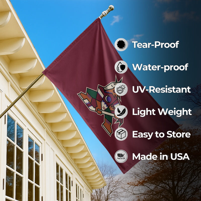 ARIZONA COYOTES FLAG
