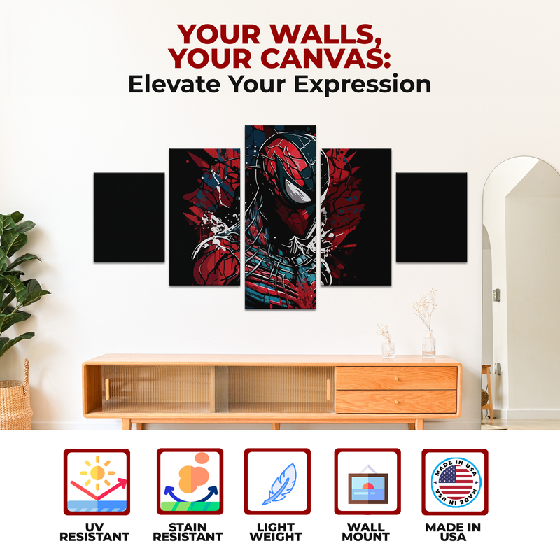 SPIDER-MAN SPLASH ART WALL CANVAS