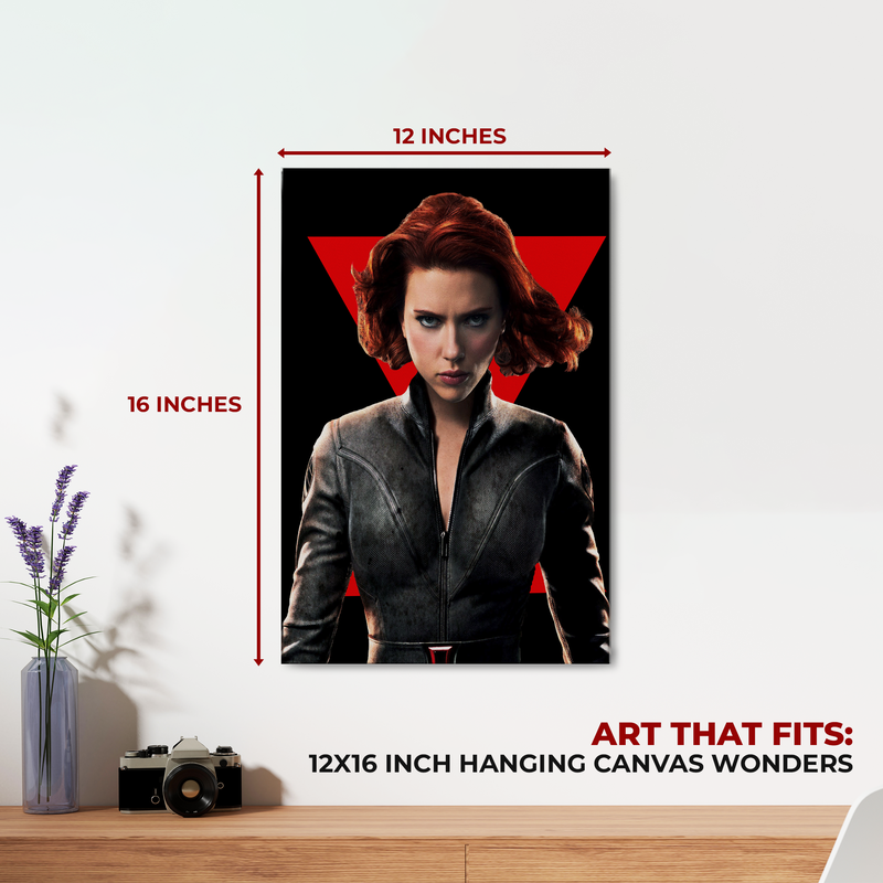 BLACK WIDOW WALL CANVAS DECOR