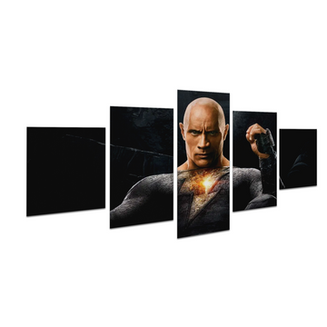 BLACK ADAM THE MOVIE WALL CANVAS