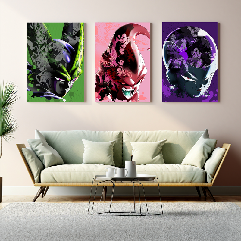 DRAGON BALL Z WALL CANVAS