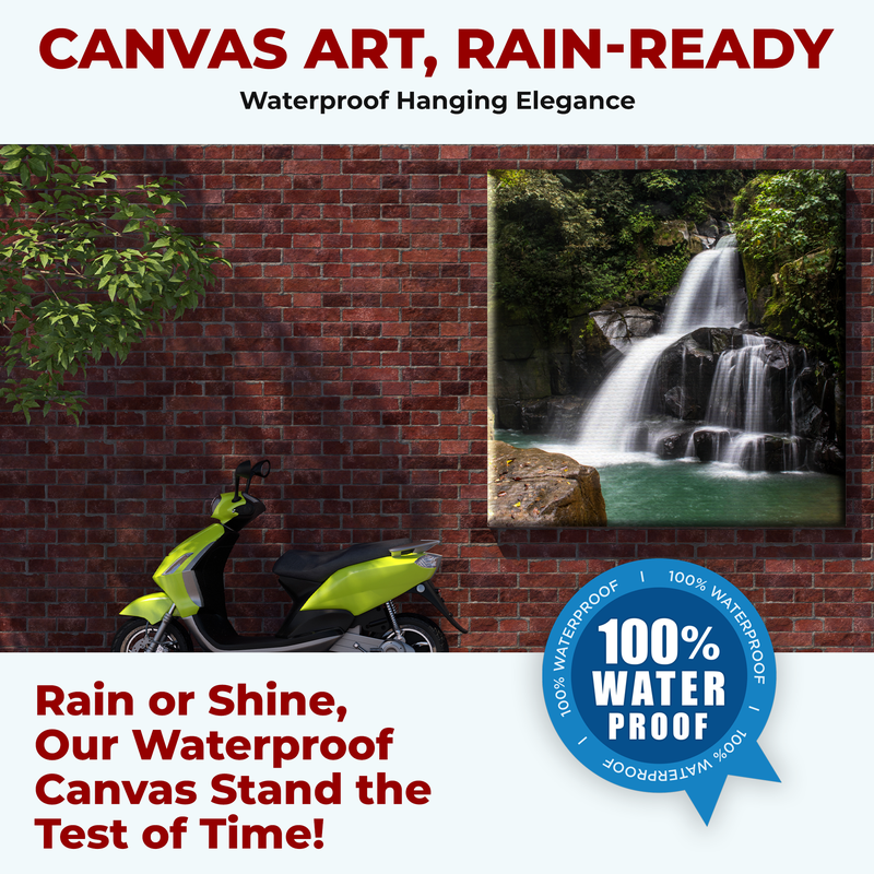 CREEK WALL CANVAS DECOR