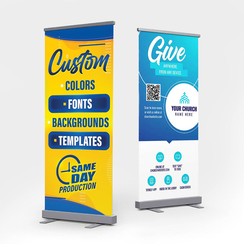 CUSTOM RETRACTABLE BANNER