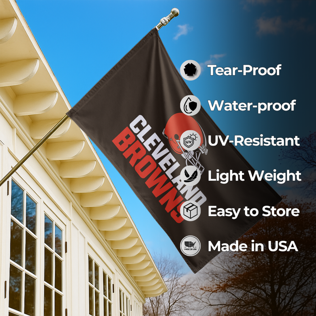 CLEVELAND BROWNS FLAG