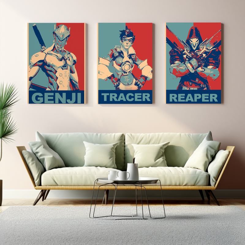 OVERWATCH CANVAS DECOR