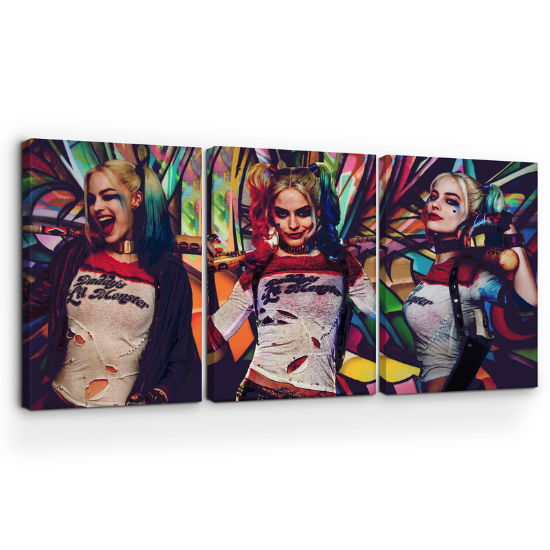 HARLEY QUINN WALL CANVAS