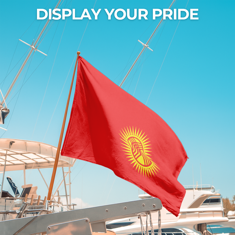 KYRGYZSTAN FLAG