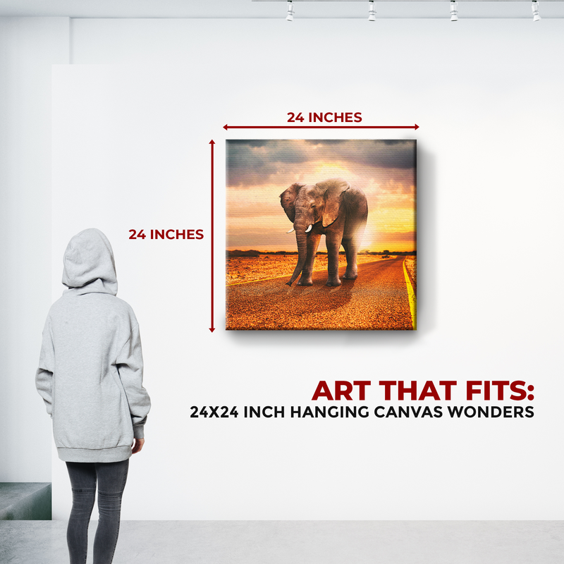 ELEPHANT DECOR CANVAS