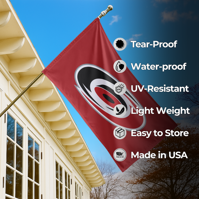 CAROLINA HURRICANES FLAG