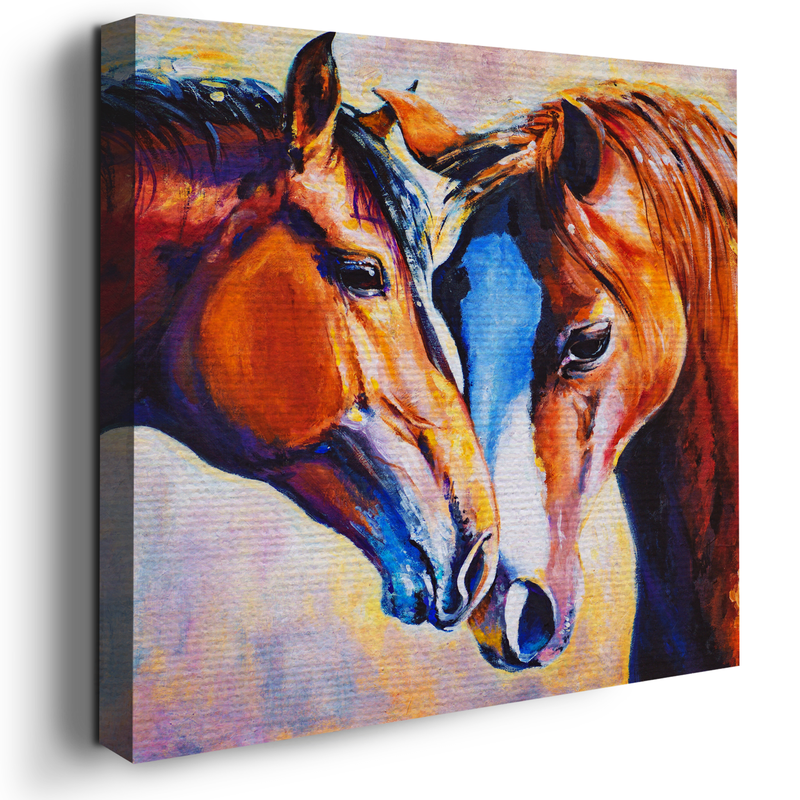 HORSES DECOR CANVAS