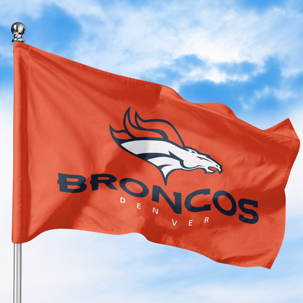 DENVER BRONCOS FLAG