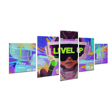 LEVEL UP WALL CANVAS