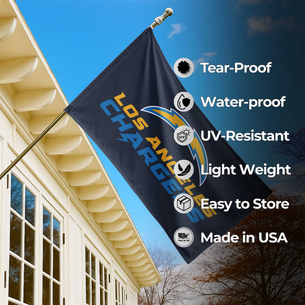 LOS ANGELES CHARGERS FLAG