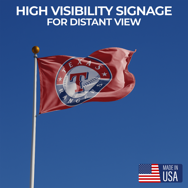TEXAS RANGERS FLAG