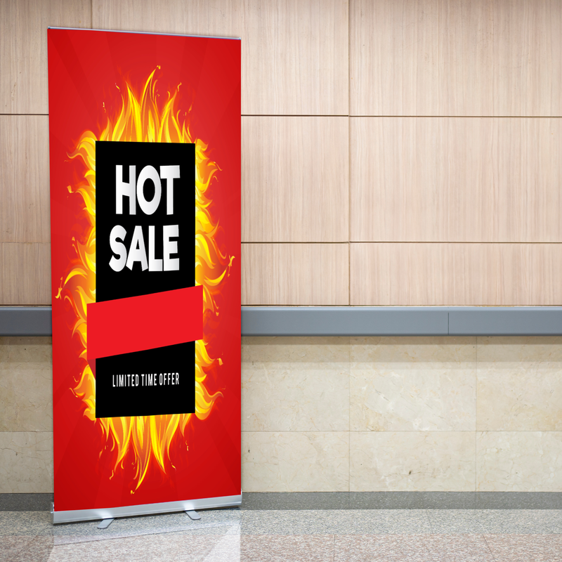HOT SALE BANNER RETRACTABLE