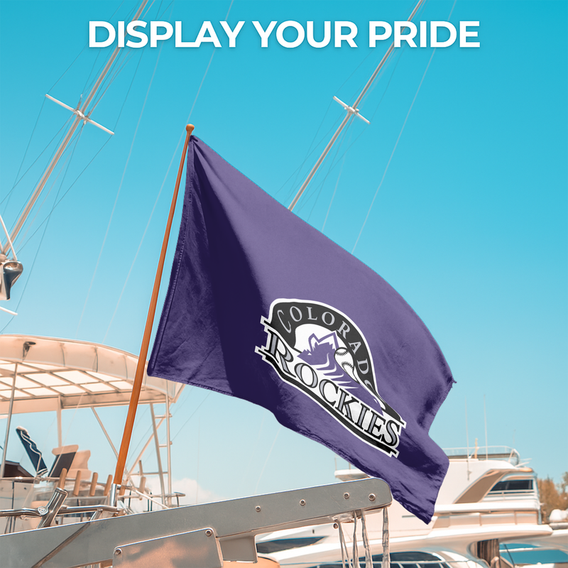 COLORADO ROCKIES FLAG
