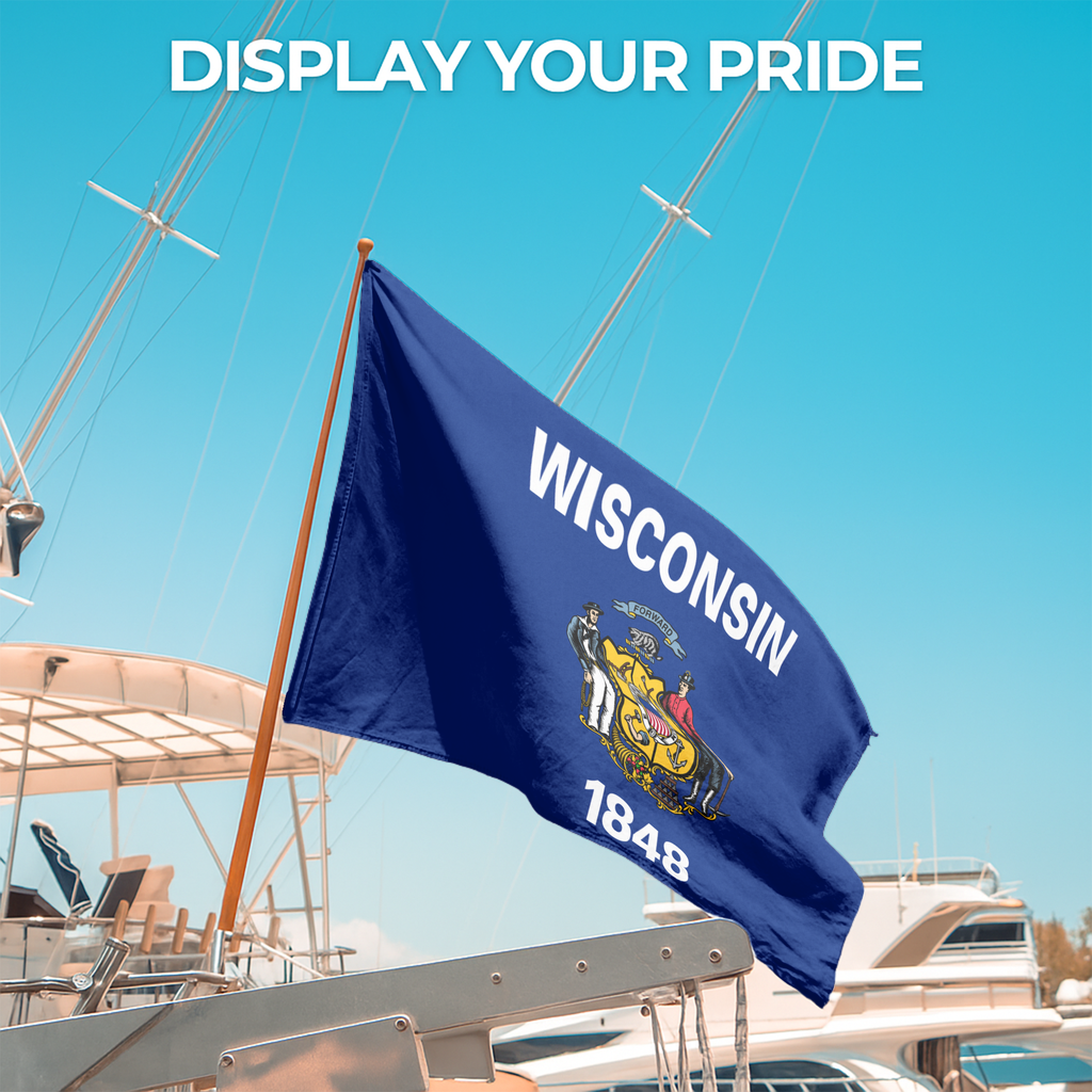 WISCONSIN STATE FLAG