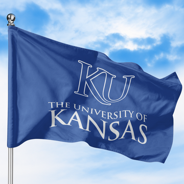 KANSAS UNIVERSITY FLAG