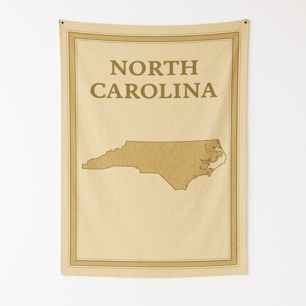 NORTH CAROLINA WALL TAPESTRY