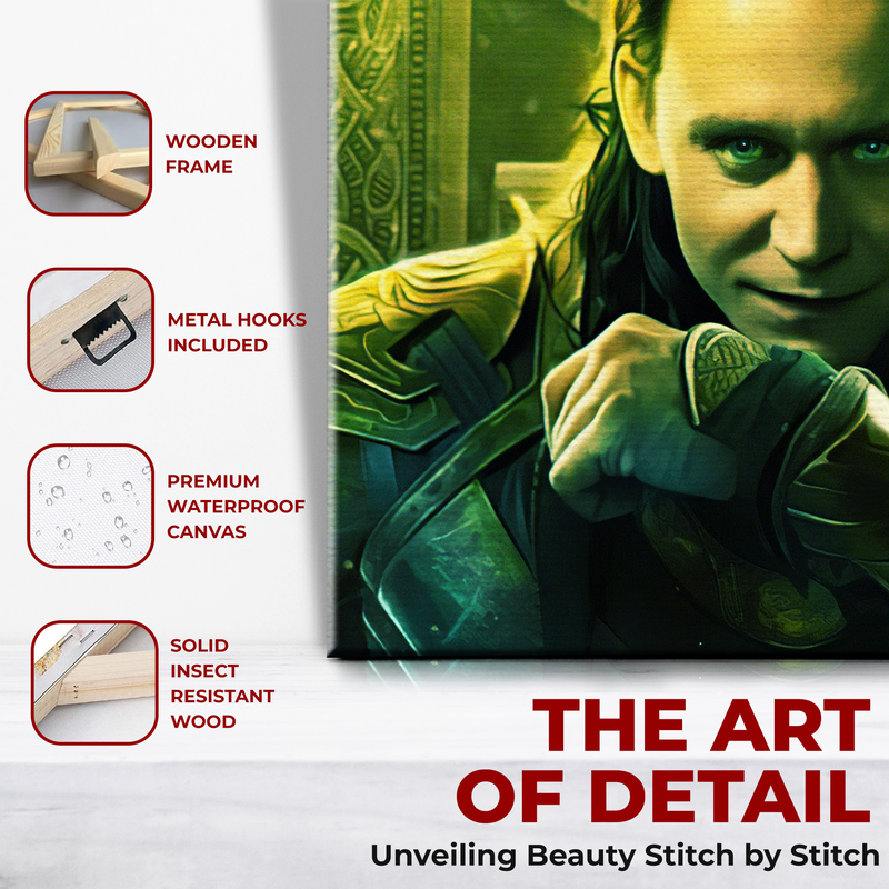 LOKI WALL CANVAS DECOR