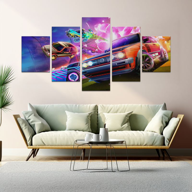 ROCKET LEAGUE WALL CANVAS