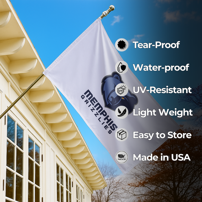 MEMPHIS GRIZZLIES FLAG