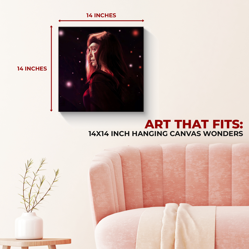 SCARLET WITCH WALL CANVAS DECOR