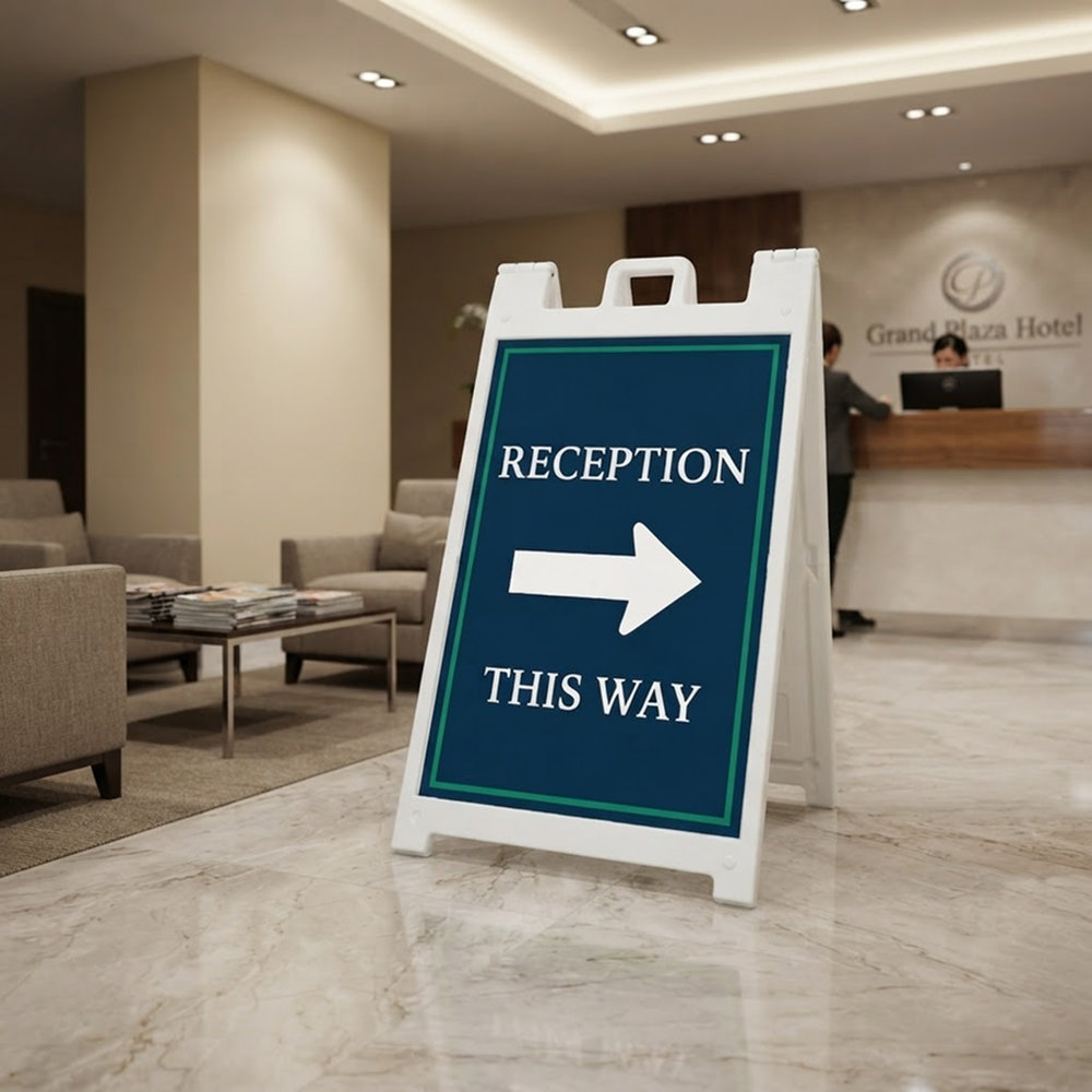 Signicade® Deluxe A-Frame Signs