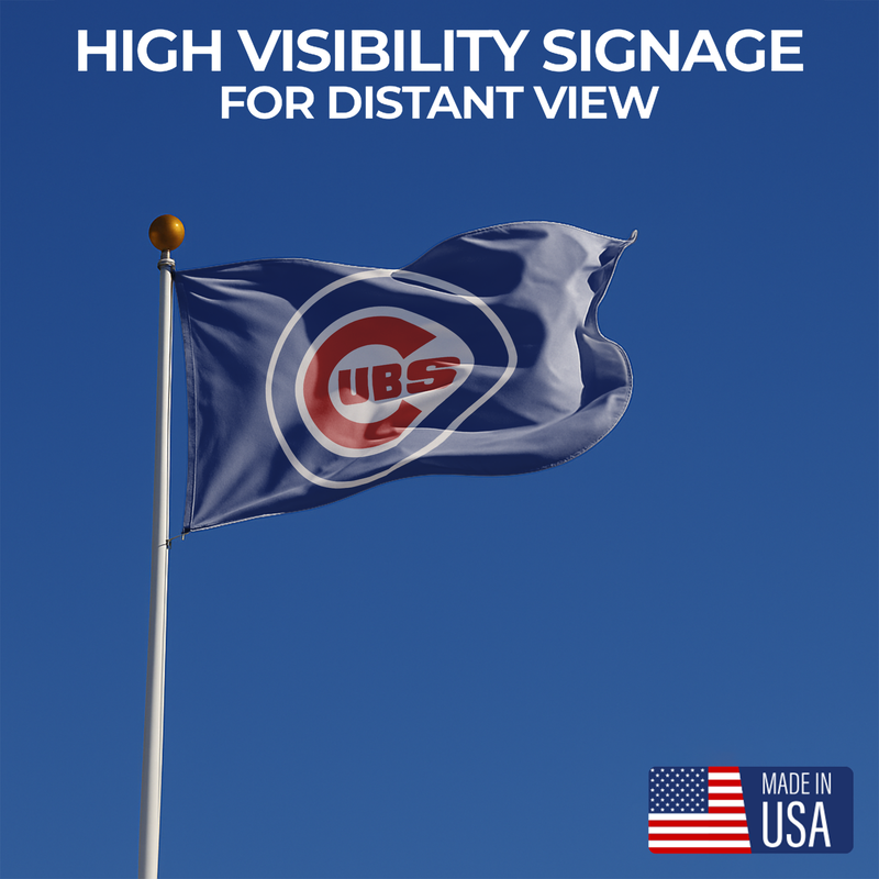 CHICAGO CUBS FLAG