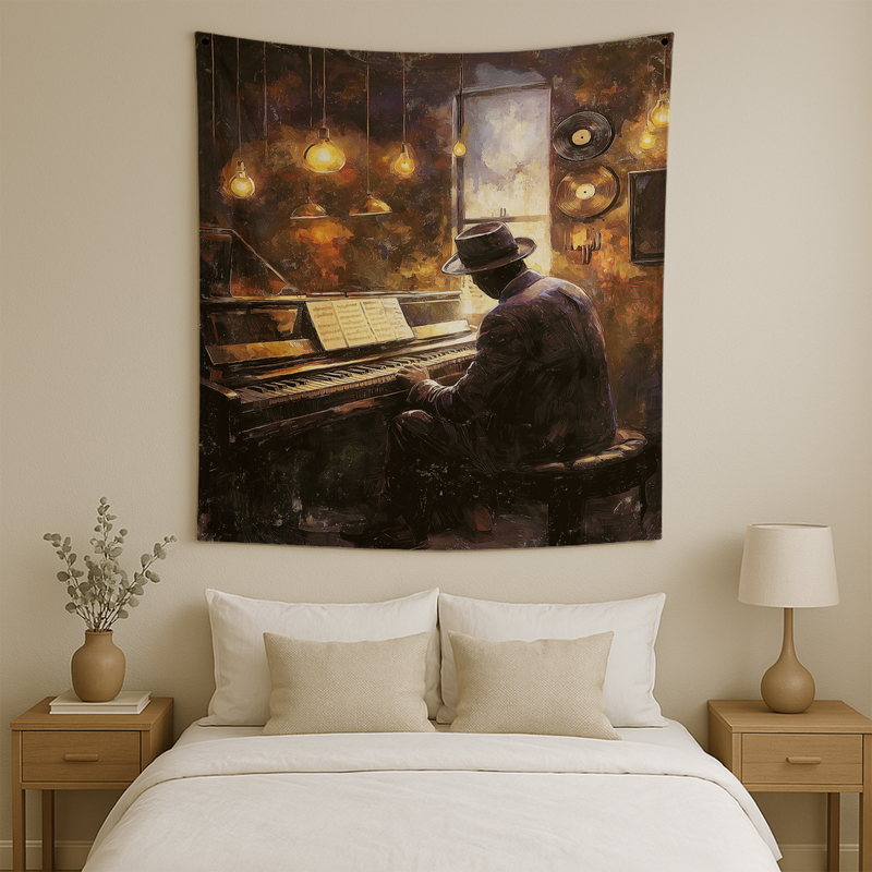 SOUL MUSIC NOSTALGIA WALL TAPESTRY
