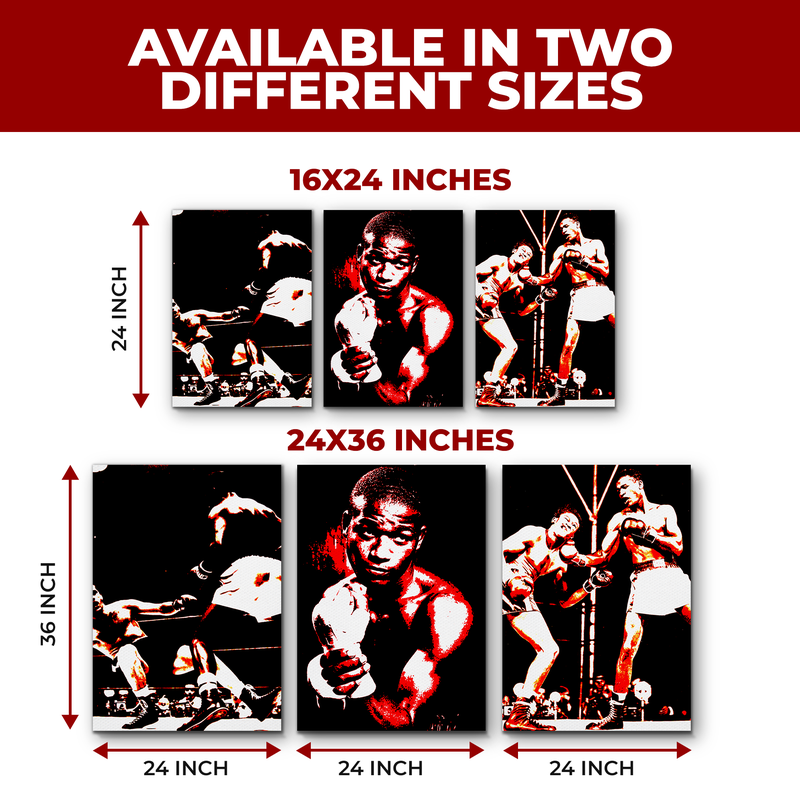 SUGAR RAY ROBINSON WALL CANVAS