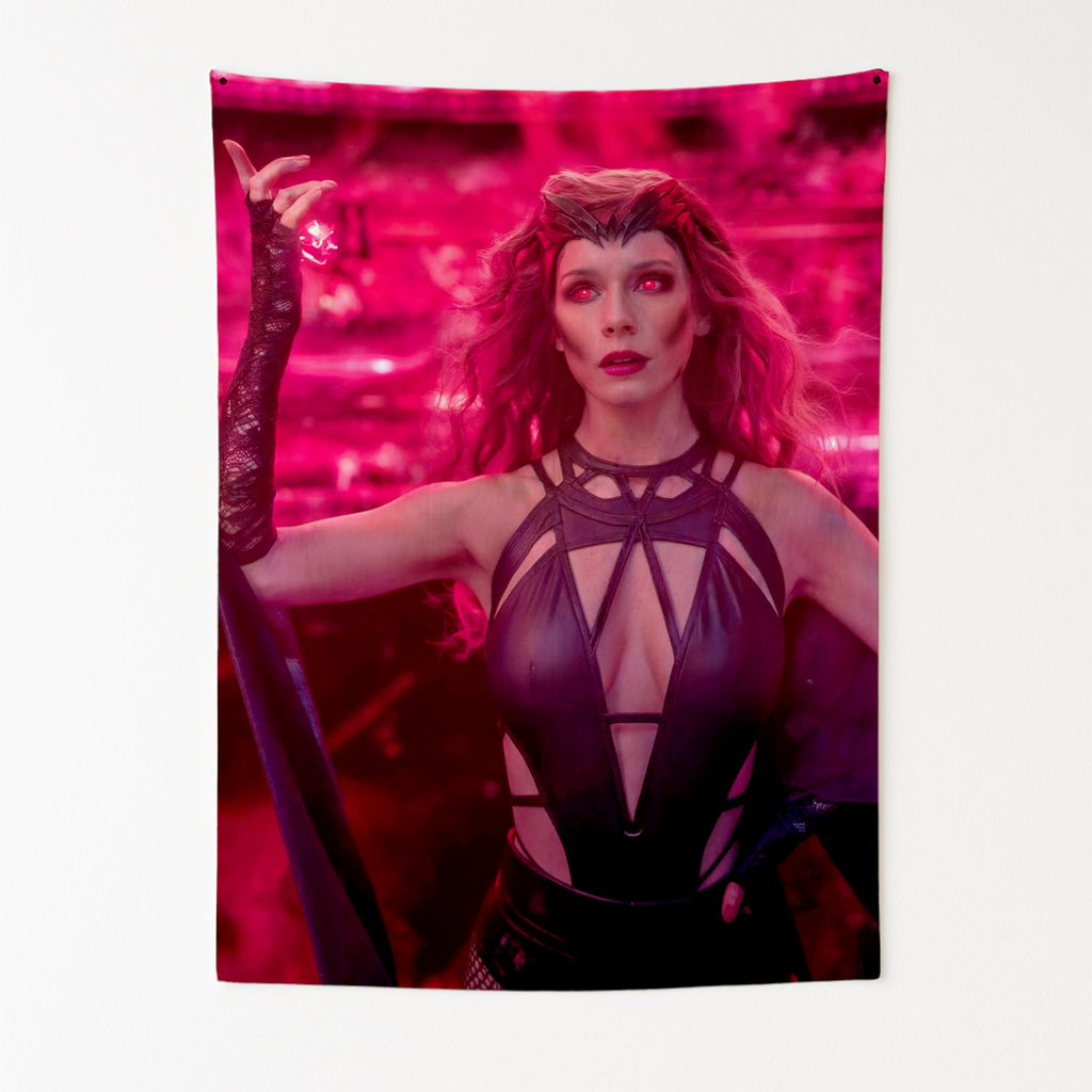 SCARLET WITCH'S CHAOS MAGIC WALL TAPESTRY