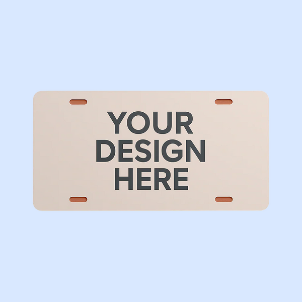CUSTOM VEHICLE PLATE