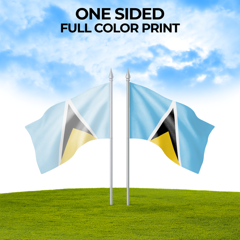 SAINT LUCIA FLAG