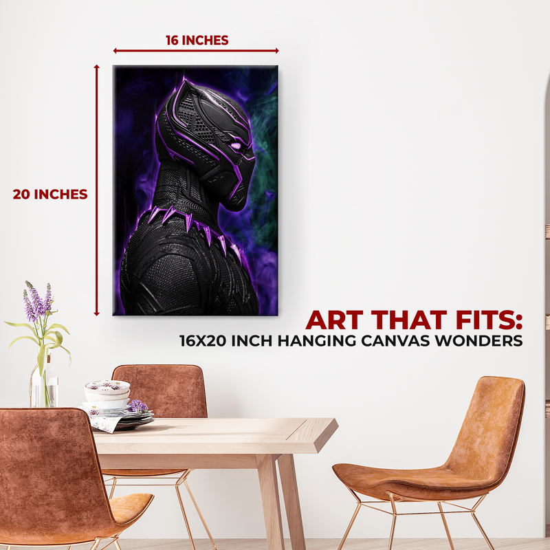 BLACK PANTHER WALL CANVAS DECOR