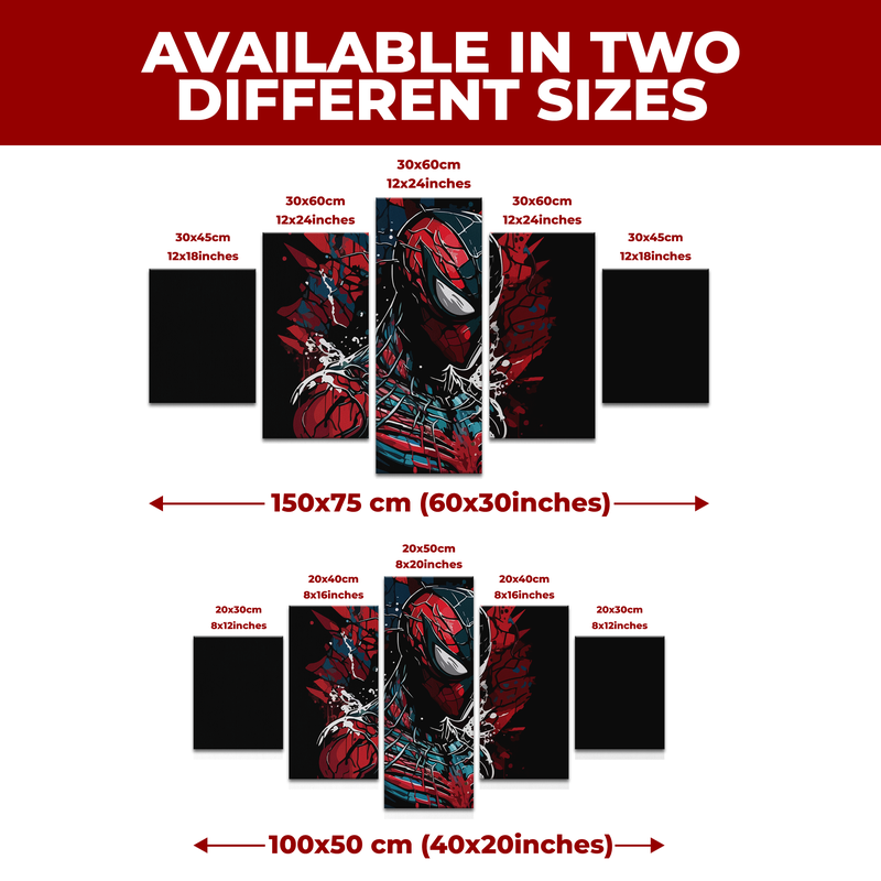 SPIDER-MAN SPLASH ART WALL CANVAS