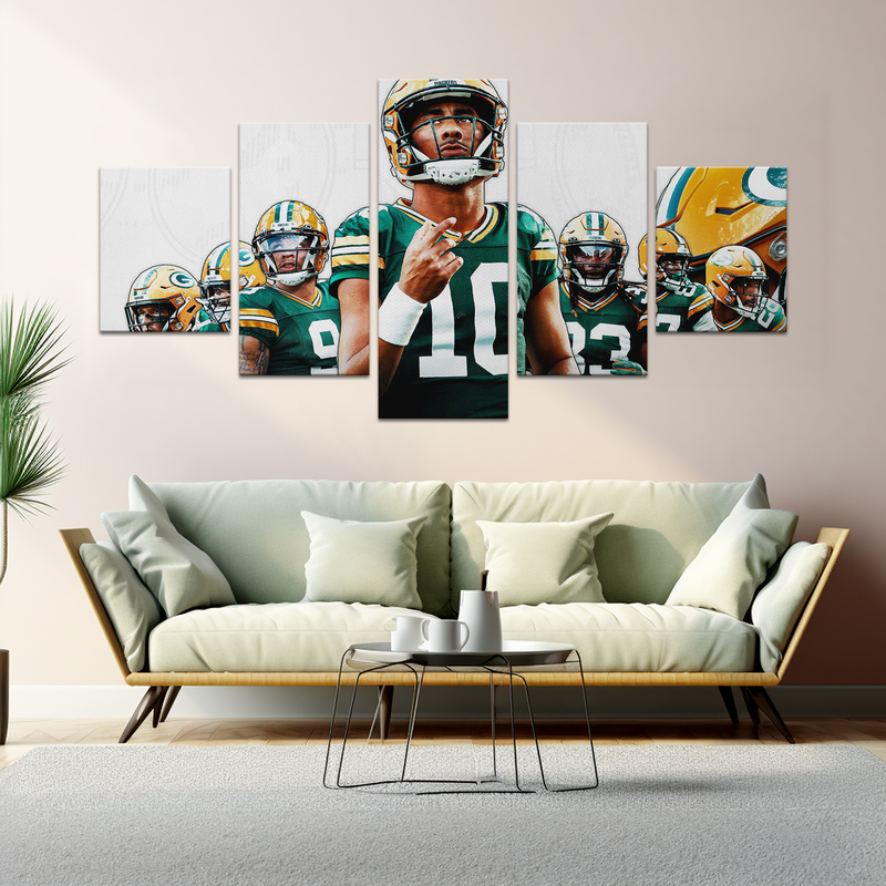 GREEN BAY TEAM CANVAS