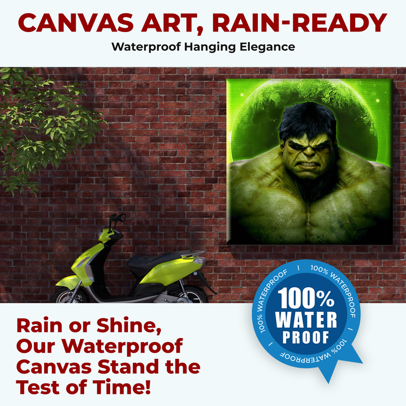 HULK WALL CANVAS DECOR