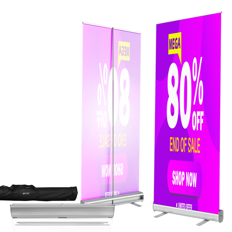 80%OFF SALE BANNER RETRACTABLE