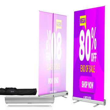 80%OFF SALE BANNER RETRACTABLE