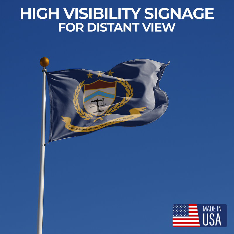 BUREAU OF A.T.F. FLAG