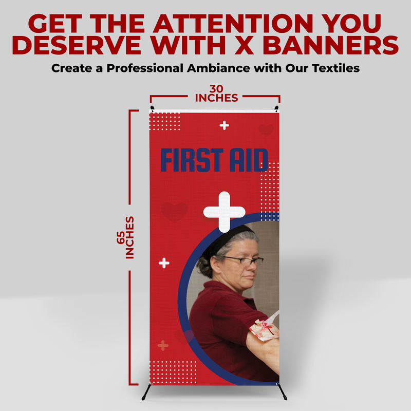 FIRST AID X-BANNER
