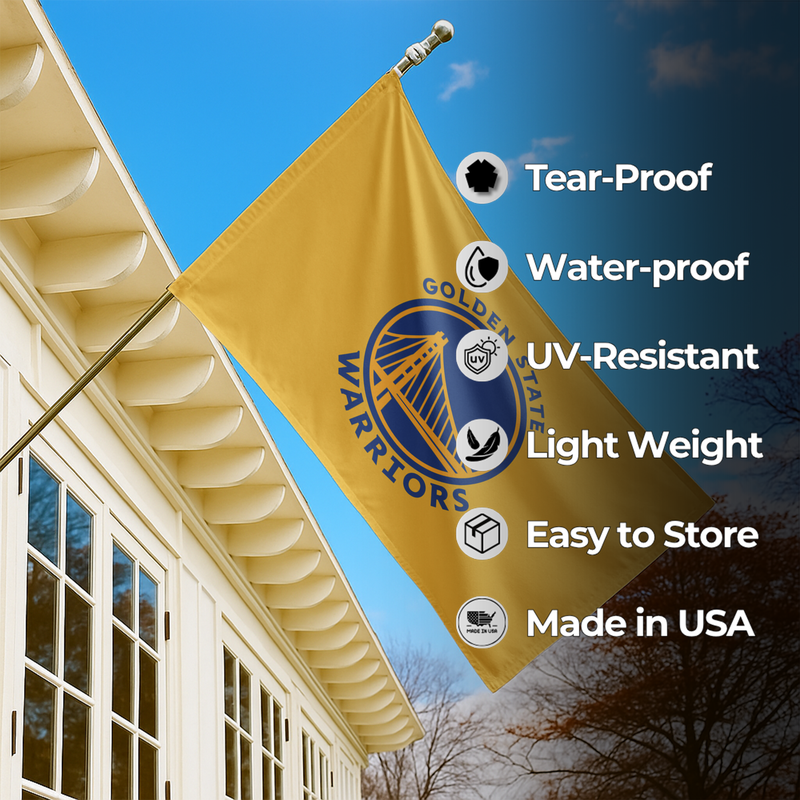 GOLDEN STATE WARRIORS FLAG