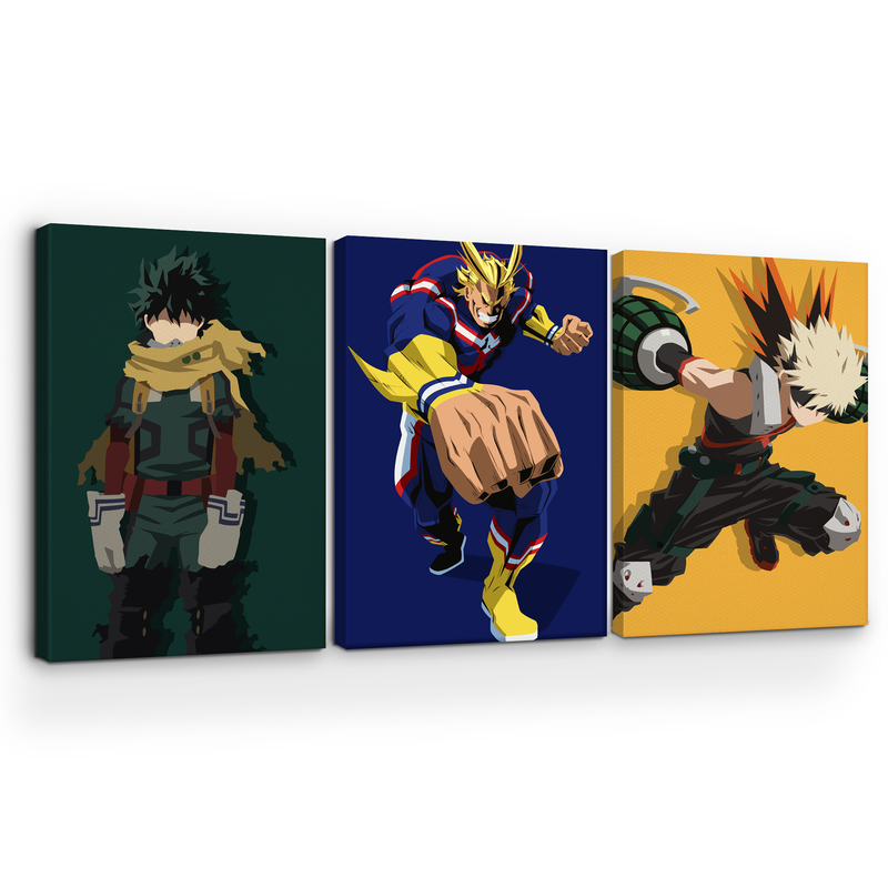 MY HERO ACADEMIA WALL CANVAS