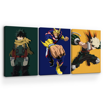 MY HERO ACADEMIA WALL CANVAS