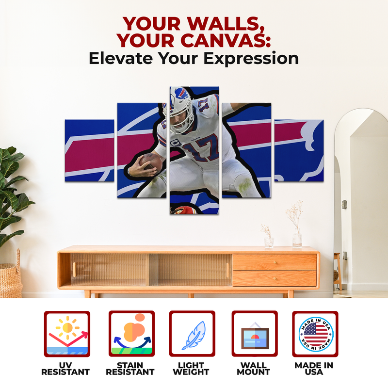 JOSH ALLEN BILLS CANVAS
